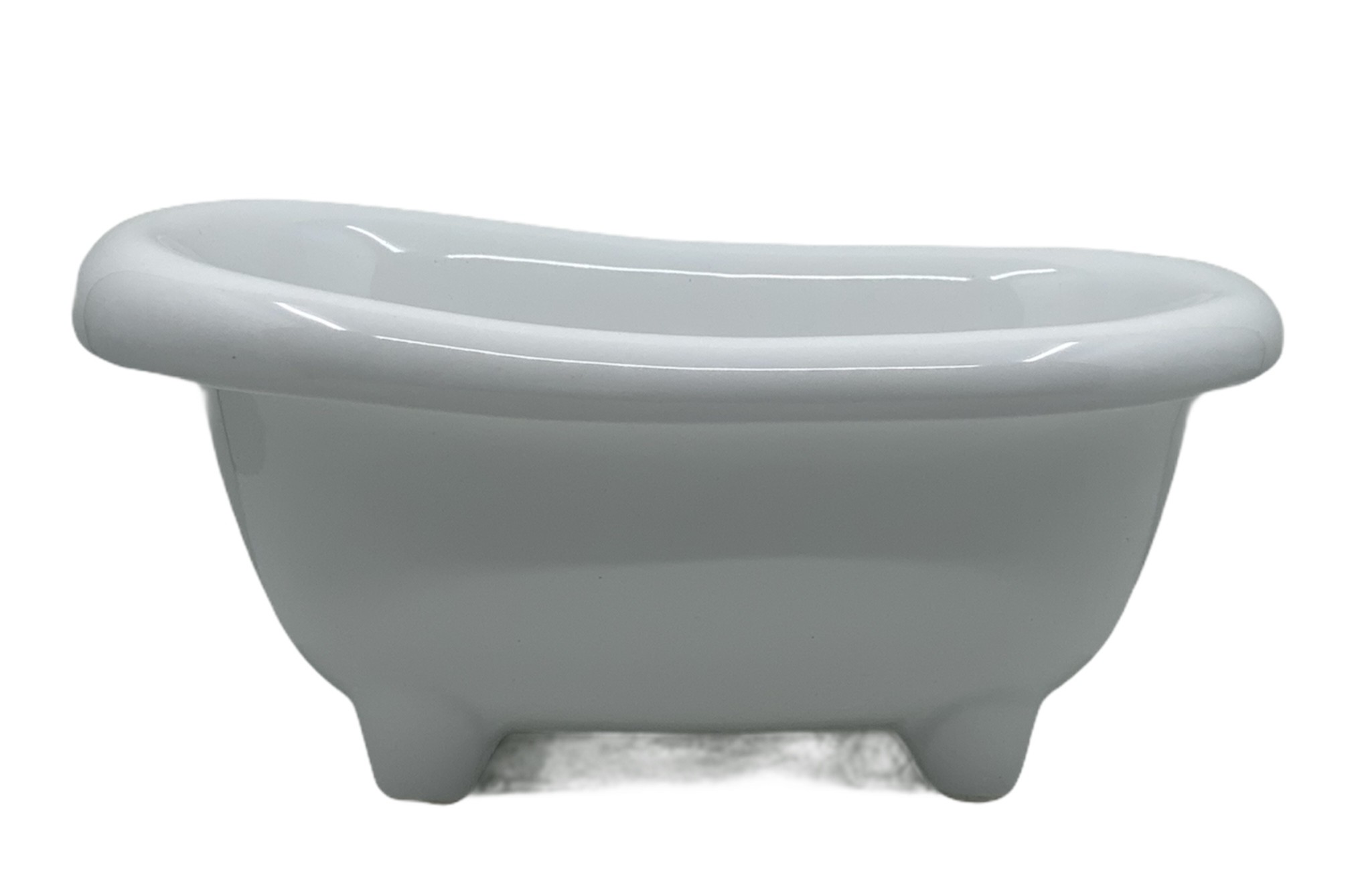 Small ceramic bathtub Color ivory