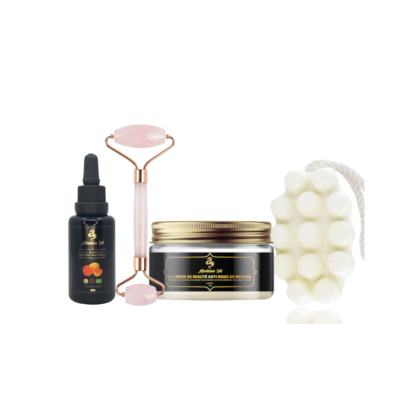 Anti-wrinkle evening beauty routine pack  Packs Medusa Oil