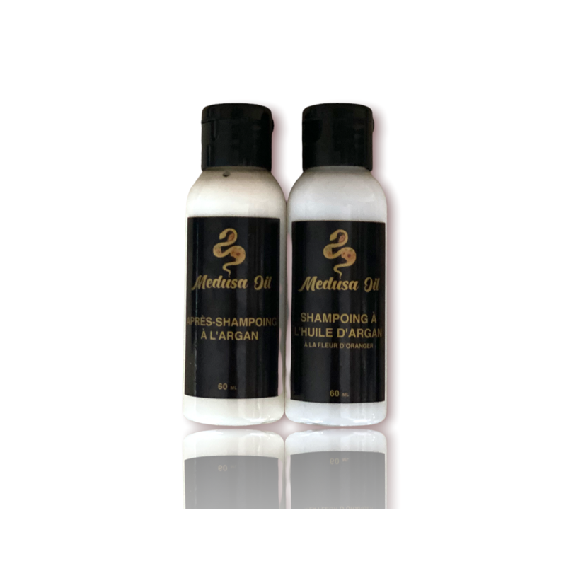 Shampoo/balsamo all'argan  Medusa Oil 9,80 € capelli 9,80 €