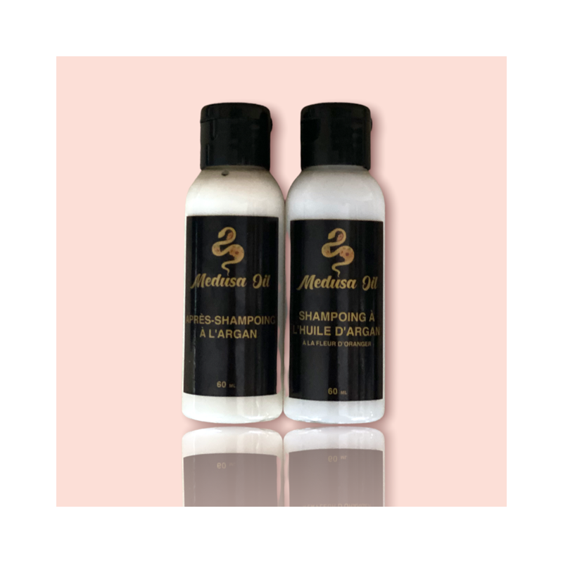 Shampoo/balsamo all'argan  Medusa Oil 9,80 € capelli 9,80 €