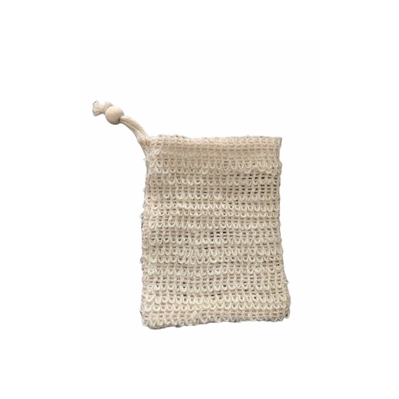 Burlap soap bag  Soap